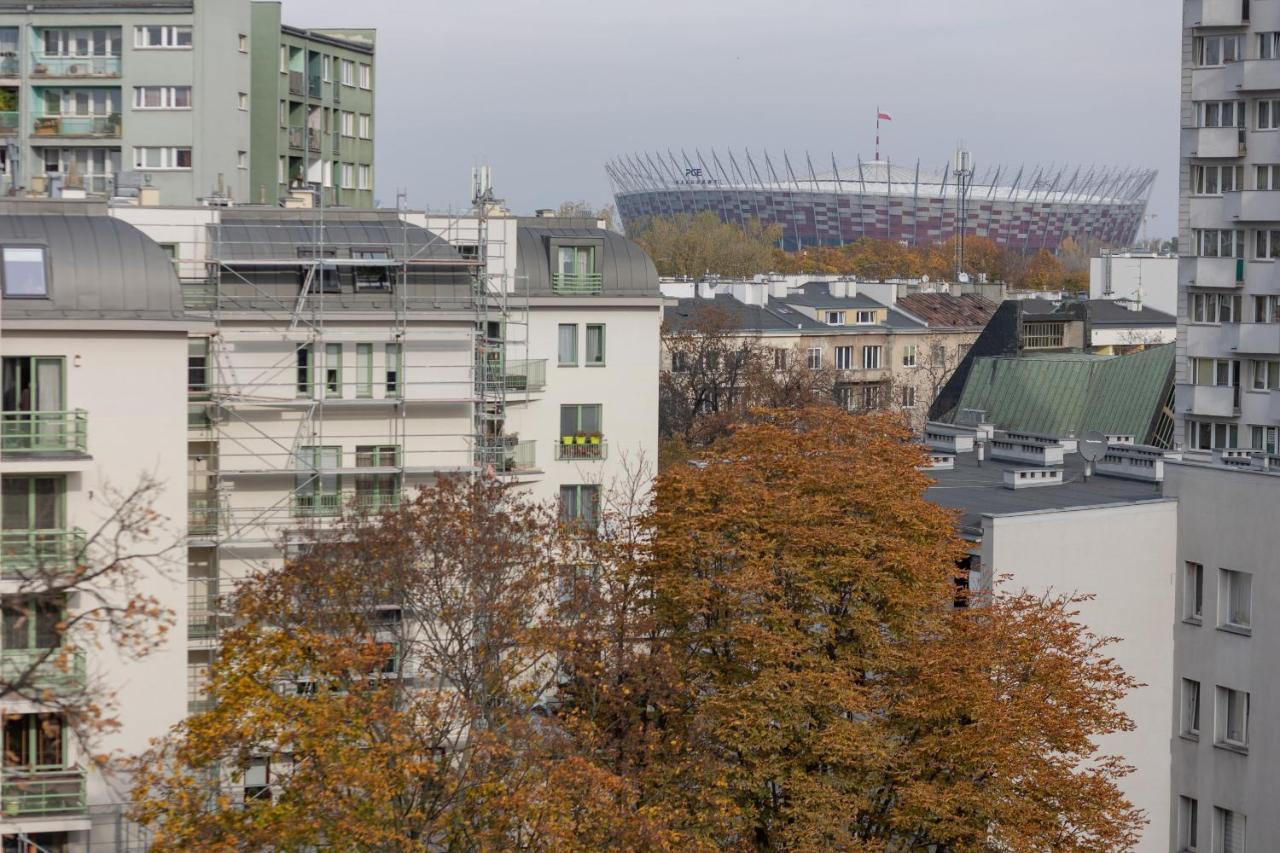 Warsaw Srodmiescie Riverside Three-Bedroom Apartment By Renters Exteriör bild